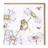 Oops a Daisy | Blank Card | 15x15cm | Wrendale Designs