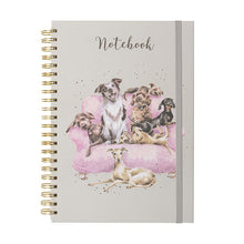 Movie Night Dogs | A4 Spiral Bound Notebook | Wrendale Designs